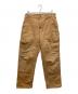 CarHartt（カーハート）の古着「Dungaree Fitダブルニーデニムペインターパンツ」｜ベージュ