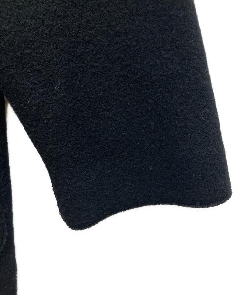 UNITED ARROWS TOKYO（ユナイテッドアローズトウキョウ）UNITED ARROWS TOKYO (ユナイテッドアローズトウキョウ) スムースVネックショートコート ブラック サイズ:不明（実寸をご確認ください）の古着・服飾アイテム