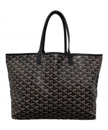 GOYARD（ゴヤール）の古着「サンルイPM/トートバッグ」｜ブラック×ブラウン