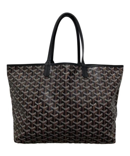 GOYARD（ゴヤール）GOYARD (ゴヤール) サンルイPM/トートバッグ ブラック×ブラウンの古着・服飾アイテム