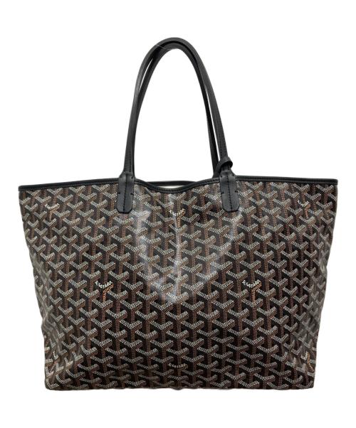 GOYARD（ゴヤール）GOYARD (ゴヤール) サンルイPM/トートバッグ ブラック×ブラウンの古着・服飾アイテム