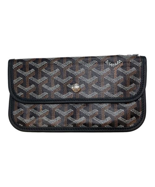 GOYARD（ゴヤール）GOYARD (ゴヤール) サンルイPM/トートバッグ ブラック×ブラウンの古着・服飾アイテム