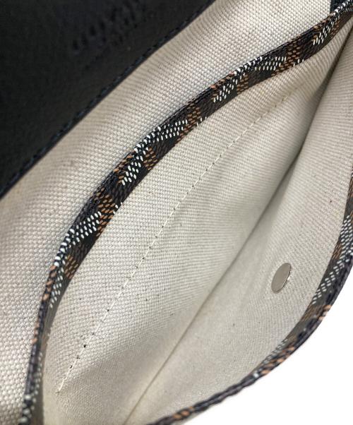 GOYARD（ゴヤール）GOYARD (ゴヤール) サンルイPM/トートバッグ ブラック×ブラウンの古着・服飾アイテム
