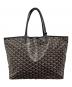 GOYARD (ゴヤール) サンルイPM/トートバッグ ブラック×ブラウン：300000円