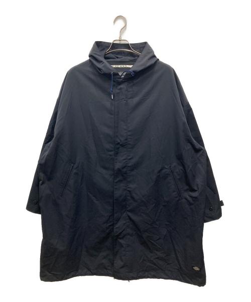 niko and（ニコアンド）niko and (ニコアンド) Dickies (ディッキーズ) ソロテックス ビッグコート ブラック サイズ:Fの古着・服飾アイテム