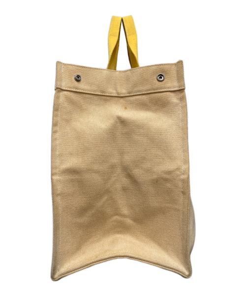 HERMES（エルメス）HERMES (エルメス) ボラボラGM アイボリー×イエローの古着・服飾アイテム