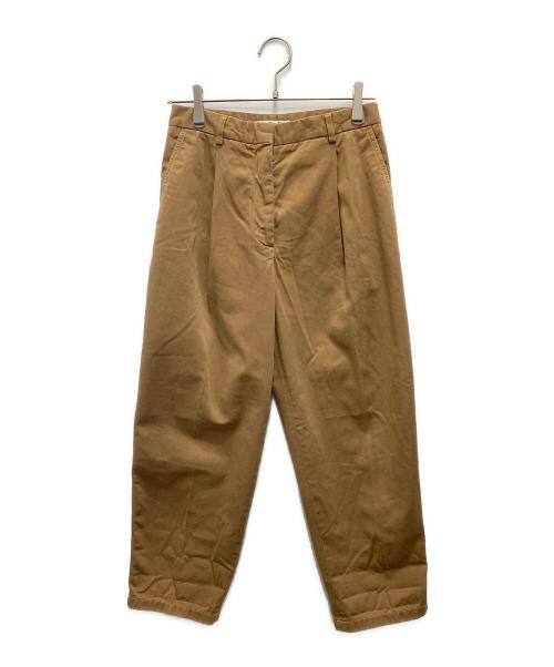 Acne studios（アクネ ストゥディオズ）ACNE STUDIOS (アクネ ストゥディオズ) タックパンツ ベージュ サイズ:34の古着・服飾アイテム