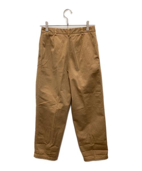 Acne studios（アクネ ストゥディオズ）ACNE STUDIOS (アクネ ストゥディオズ) タックパンツ ベージュ サイズ:34の古着・服飾アイテム