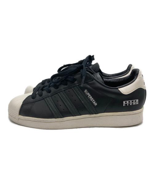 adidas（アディダス）adidas (アディダス) スーパースター ブラック サイズ:26.5の古着・服飾アイテム