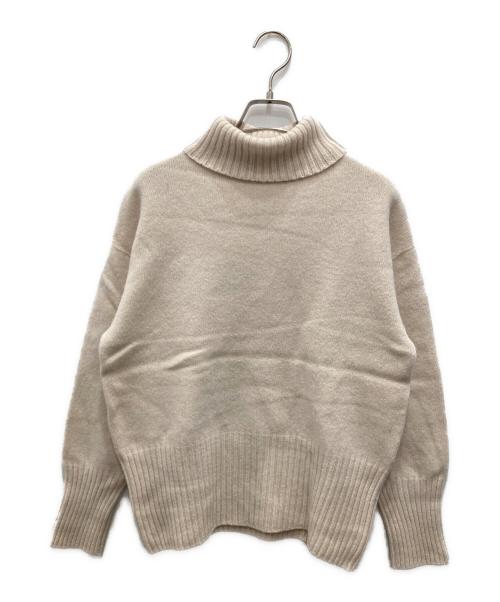 Spick and Span（スピック＆スパン）Spick and Span (スピック＆スパン) ウールカシミヤタートルネックニット アイボリー サイズ:不明（実寸をご確認ください）の古着・服飾アイテム