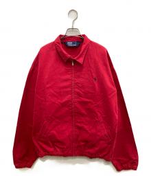 POLO RALPH LAUREN（ポロ・ラルフローレン）の古着「90'sスイングトップ」｜レッド