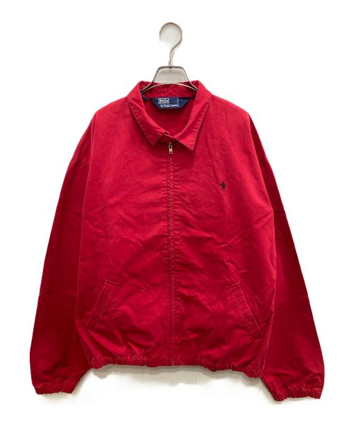 POLO RALPH LAUREN（ポロ・ラルフローレン）POLO RALPH LAUREN (ポロ・ラルフローレン) 90'sスイングトップ レッド サイズ:XLの古着・服飾アイテム
