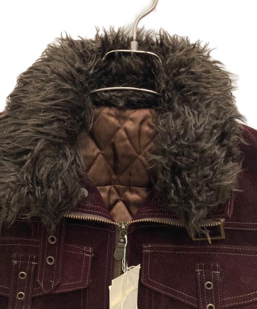 TORNADO MART（トルネードマート）TORNADO MART (トルネードマート) コーデュロイジャケット ボルドー サイズ:M 未使用品の古着・服飾アイテム