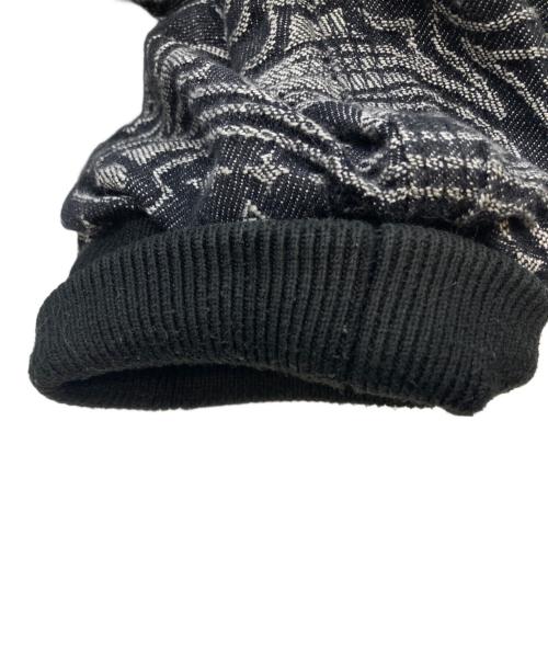 SUPREME（シュプリーム）Supreme (シュプリーム) Bandana Jacquard Denim Hooded Work Jacket ブラック サイズ:Mの古着・服飾アイテム