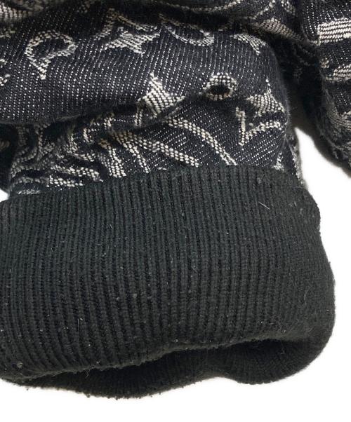 SUPREME（シュプリーム）Supreme (シュプリーム) Bandana Jacquard Denim Hooded Work Jacket ブラック サイズ:Mの古着・服飾アイテム