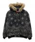 Supreme（シュプリーム）の古着「Bandana Jacquard Denim Hooded Work Jacket」｜ブラック