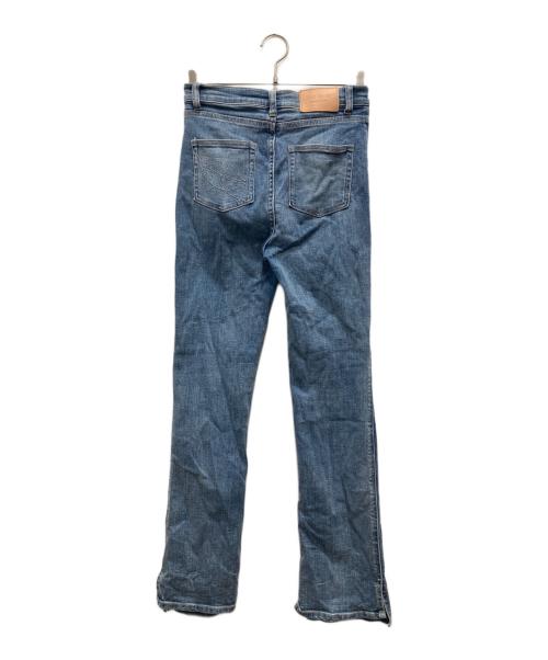 HER LIP TO（ハーリップトゥ）Her lip to (ハーリップトゥ) New York High-Waisted Jeans/ニューヨーク ハイウエスト ジーンズ インディゴ サイズ:W25の古着・服飾アイテム
