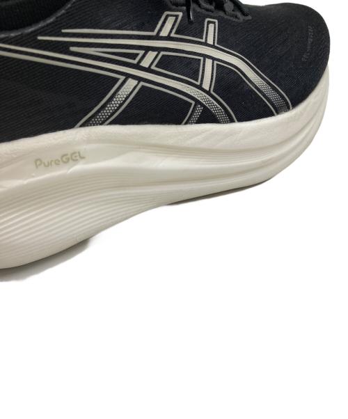 asics（アシックス）asics (アシックス) GEL NIMBUS 27/ゲル ニンバス 27 ブラック サイズ:27.5の古着・服飾アイテム