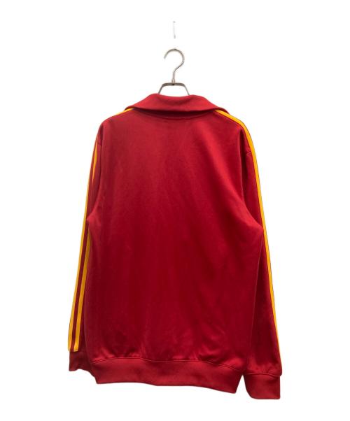 adidas（アディダス）adidas (アディダス) ベッケンバウアートラックジャケット レッド サイズ:XXLの古着・服飾アイテム
