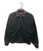 SUPREMEシュプリーム）の古着「23FW Leather Collar Utility Jacket」｜ブラック