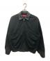 Supreme（シュプリーム）の古着「23FW Leather Collar Utility Jacket」｜ブラック