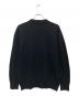 snow peak (スノーピーク) Co/Ny/Pe Knit Crew Neck/コットン・ナイロン・ポリエステル・ニット・クルー・ネック ブラック サイズ:L：5000円