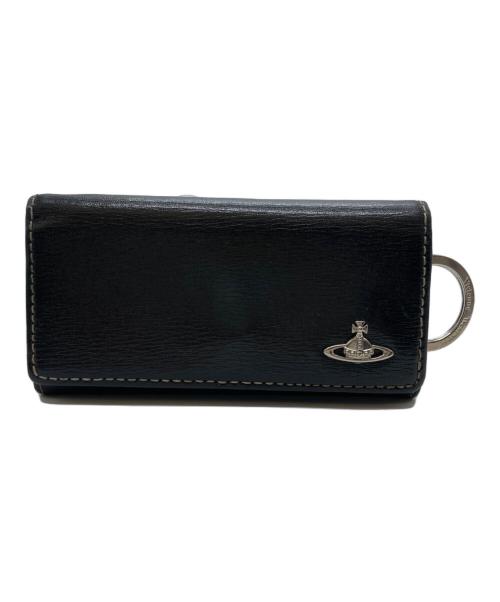 Vivienne Westwood（ヴィヴィアンウエストウッド）Vivienne Westwood (ヴィヴィアンウエストウッド) オーブ5連キーケース ブラックの古着・服飾アイテム