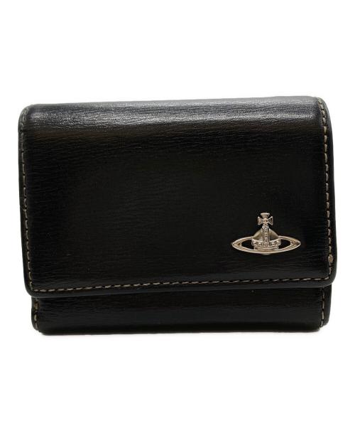 Vivienne Westwood（ヴィヴィアンウエストウッド）Vivienne Westwood (ヴィヴィアンウエストウッド) 3つ折り財布 ブラックの古着・服飾アイテム