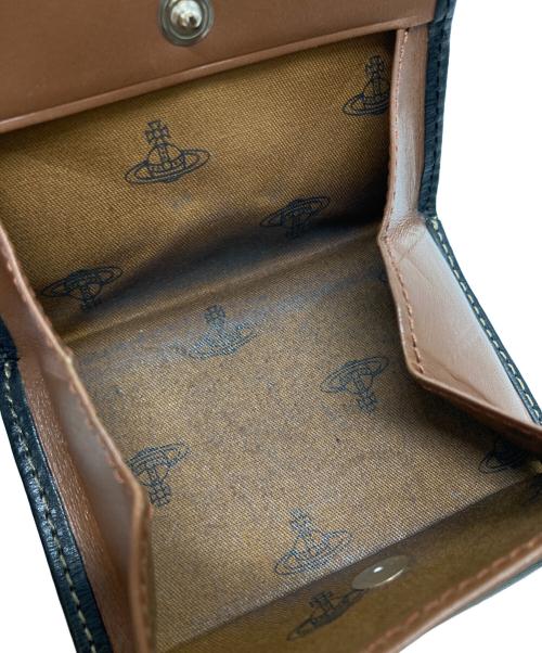Vivienne Westwood（ヴィヴィアンウエストウッド）Vivienne Westwood (ヴィヴィアンウエストウッド) 3つ折り財布 ブラックの古着・服飾アイテム