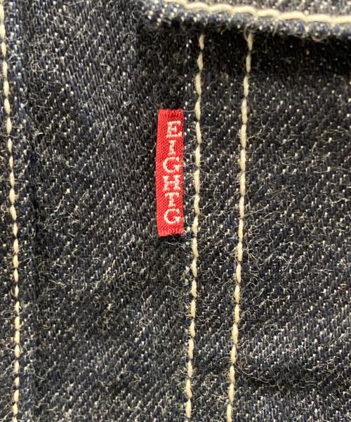 EIGHT G（エイトジー）EIGHT G (エイトジー) denim work shirt/デニム・ワーク・シャツ インディゴ サイズ:Mの古着・服飾アイテム