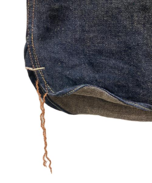 EIGHT G（エイトジー）EIGHT G (エイトジー) 13.5oz, LEFT HAND TWILL DENIM FARMER SHIRT インディゴ サイズ:38の古着・服飾アイテム