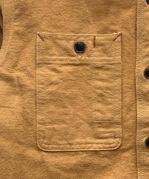 EIGHT G（エイトジー）EIGHT G (エイトジー) 10oz 無地フランネルワークシャツ ブラウン サイズ:Mの古着・服飾アイテム