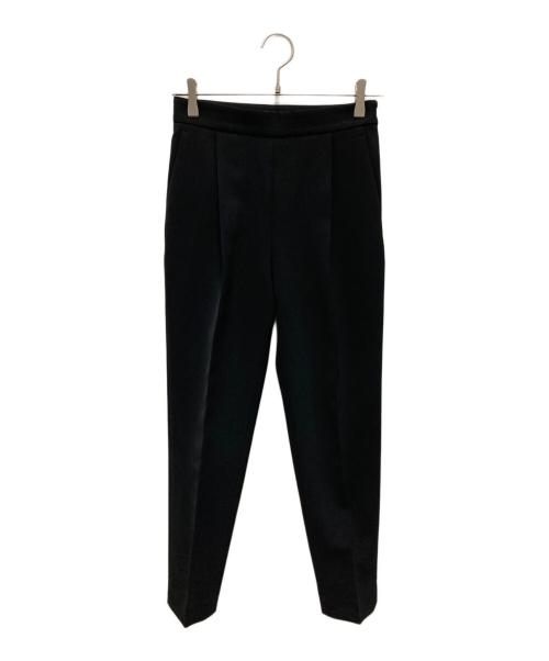 BALLSEY（ボールジィ）BALLSEY (ボールジィ) ドライダブルクロス フロントタックテーパードパンツ ブラック サイズ:32の古着・服飾アイテム