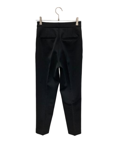 BALLSEY（ボールジィ）BALLSEY (ボールジィ) ドライダブルクロス フロントタックテーパードパンツ ブラック サイズ:32の古着・服飾アイテム