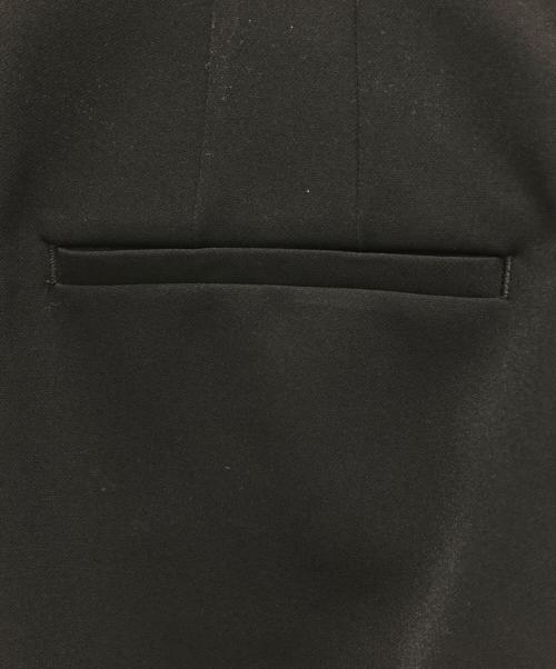 BALLSEY（ボールジィ）BALLSEY (ボールジィ) ドライダブルクロス フロントタックテーパードパンツ ブラック サイズ:32の古着・服飾アイテム