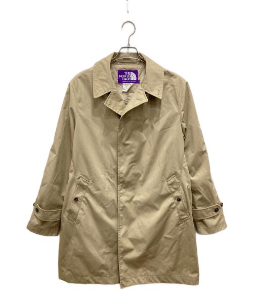 THE NORTHFACE PURPLELABEL（ザ・ノースフェイス パープルレーベル）THE NORTHFACE PURPLELABEL (ザ・ノースフェイス パープルレーベル) 65/35クロス ステンカラーコート ベージュ サイズ:Lの古着・服飾アイテム