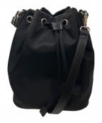 uniquteユニキュート）の古着「Drawstring Bag/ドローストリング・バッグ」｜ブラック