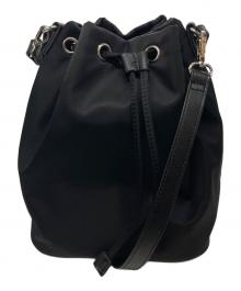 uniqute（ユニキュート）の古着「Drawstring Bag/ドローストリング・バッグ」｜ブラック