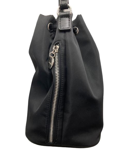 uniqute（ユニキュート）uniqute (ユニキュート) Drawstring Bag/ドローストリング・バッグ ブラックの古着・服飾アイテム