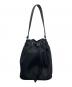 uniqute (ユニキュート) Drawstring Bag/ドローストリング・バッグ ブラック：5000円