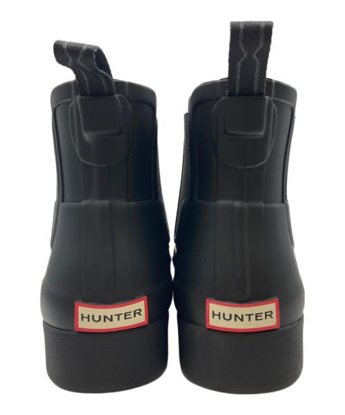 HUNTER（ハンター）HUNTER (ハンター) オリジナルリファインドチェルシーブーツ ブラック サイズ:UK4の古着・服飾アイテム