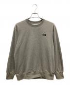 THE NORTH FACEザ ノース フェイス）の古着「graphic SWEAT CREW/グラフィック・スウェット・クル」｜グレー