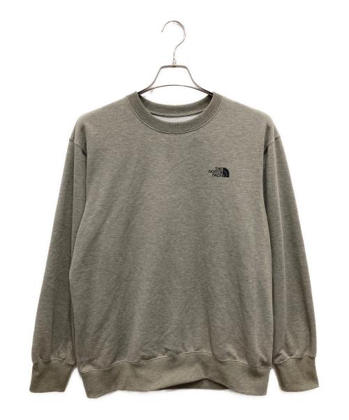 THE NORTH FACE（ザ ノース フェイス）THE NORTH FACE (ザ ノース フェイス) graphic SWEAT CREW/グラフィック・スウェット・クル グレー サイズ:Lの古着・服飾アイテム
