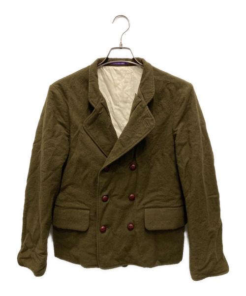 PAUL SMITH（ポールスミス）Paul Smith (ポールスミス) ミリタリーウールジャケット グリーン サイズ:Ｍの古着・服飾アイテム