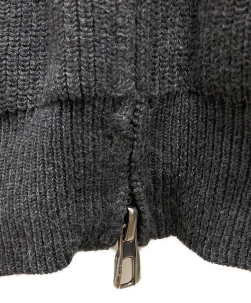 POLO RALPH LAUREN（ポロ・ラルフローレン）POLO RALPH LAUREN (ポロ・ラルフローレン) ポニー刺繍ドライバーズニット カーディガン グレー サイズ:Mの古着・服飾アイテム