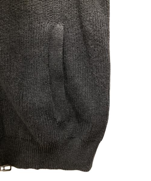 POLO RALPH LAUREN（ポロ・ラルフローレン）POLO RALPH LAUREN (ポロ・ラルフローレン) ポニー刺繍ドライバーズニット カーディガン グレー サイズ:Mの古着・服飾アイテム