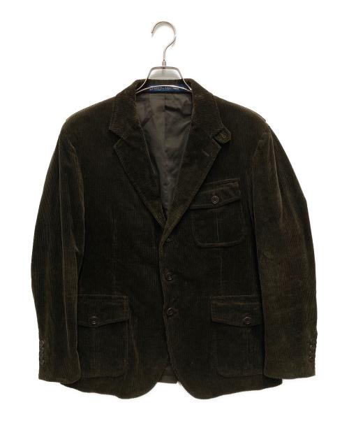 POLO RALPH LAUREN（ポロ・ラルフローレン）POLO RALPH LAUREN (ポロ・ラルフローレン) Polo Tailored Corduroy Suit Jacket オリーブ サイズ:42Sの古着・服飾アイテム
