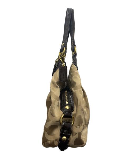 COACH（コーチ）COACH (コーチ) ワンショルダーバッグ ベージュの古着・服飾アイテム