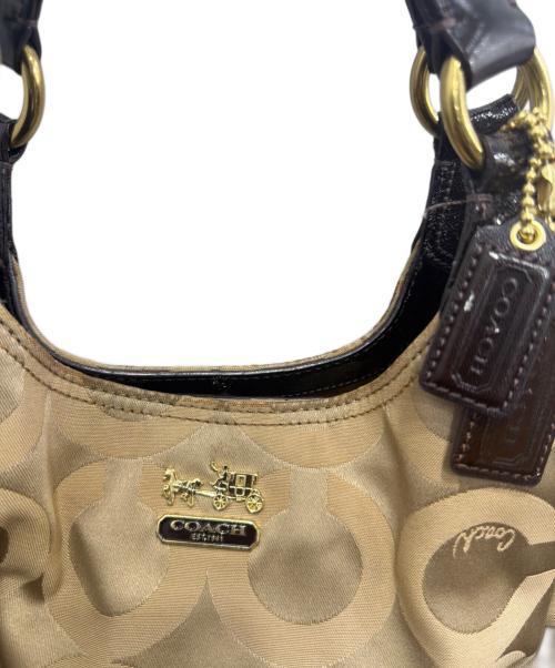 COACH（コーチ）COACH (コーチ) ワンショルダーバッグ ベージュの古着・服飾アイテム