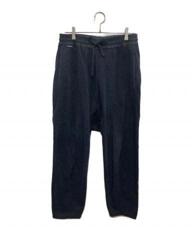 中古・古着通販】BYBORRE (バイボレ) ニットイージーパンツ ブラック